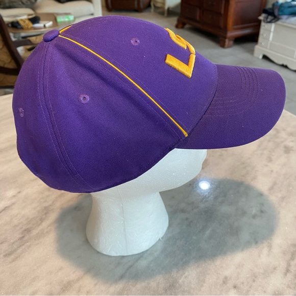 Nike LSU Tigers Ball Cap Purple Cap Gold LSU Hat baseball cap Dri Fit Un… - Picture 9 of 9
